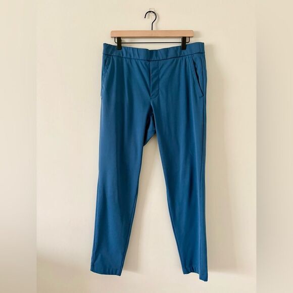 Bonobos Men's Joggers with Drawstring Waist in Blue - Size L - Picture 1 of 7